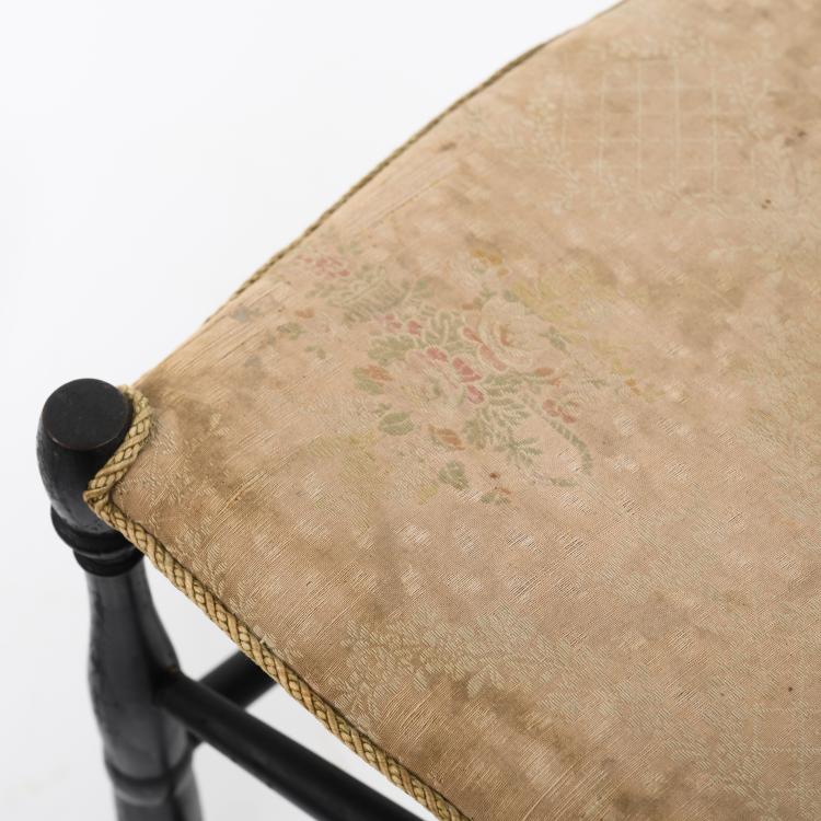 Bild 2 zu Objekt, Zwei 'Chiavari'-St&uuml;hle, 1920/30er Jahre, Colombo Sanguineti (zugeschrieben), Sanguineti, Fratelli, Chiavari (zugeschrieben), 161A 1