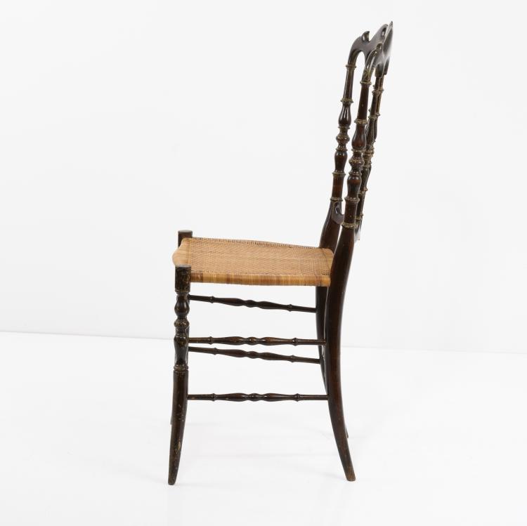 Bild 2 zu Objekt, 'Chiavari' chair, 1950s, Colombo Sanguineti, Sanguineti, Fratelli, Chiavari (zugeschrieben), 161A 35