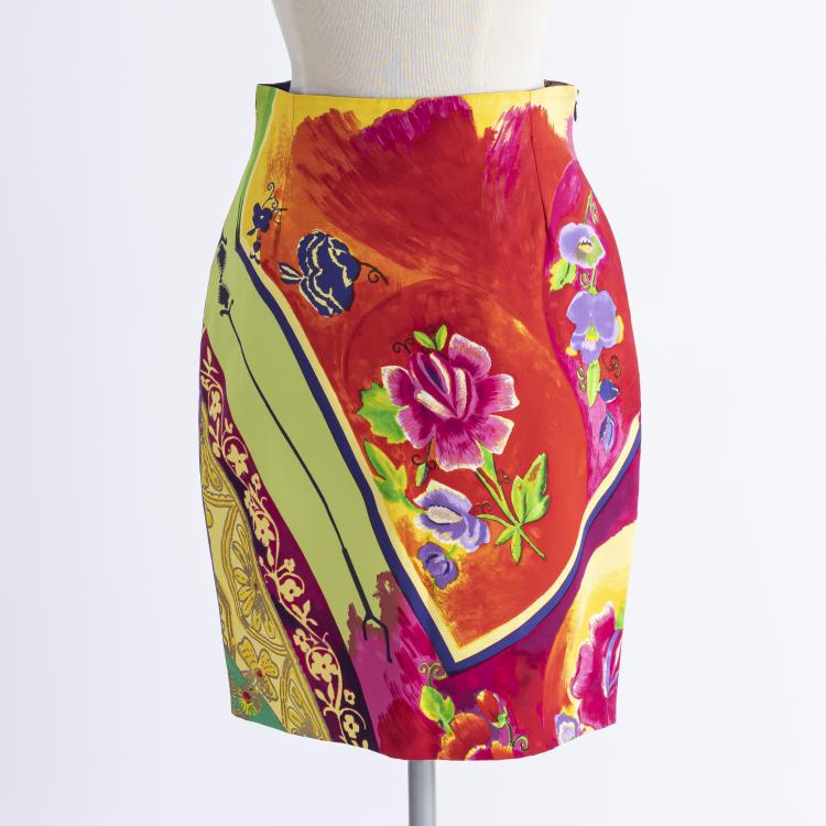 Bild 1 zu Objekt, Skirt with pattern, c. 1980/90, Versace Couture, Gianni, Mailand, 160E 851