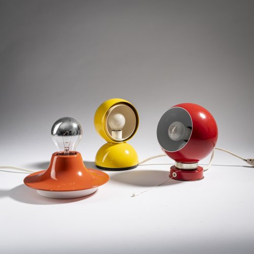 2 table lights and a wall light, 1960s