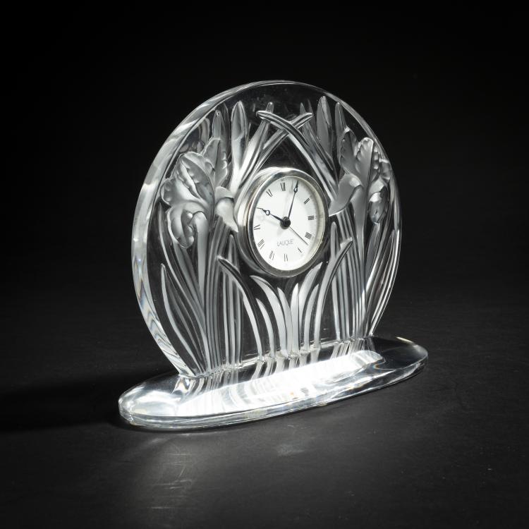 Bild 2 zu Objekt, 'Iris' table clock, 1988, Lalique, Wingen-sur-Moder, 159A 64