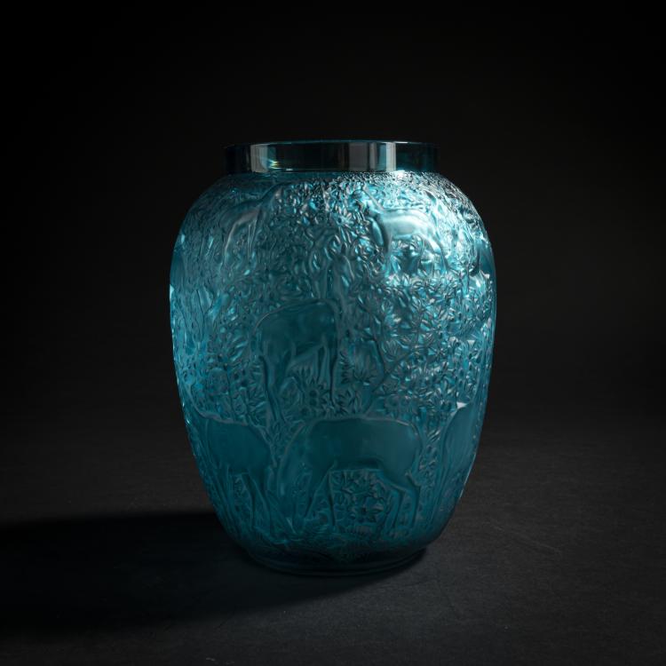 Hauptbild zu Objekt, Vase 'Biches', 1932, Ren&eacute; Lalique, Lalique, Wingen-sur-Moder, 159A 67