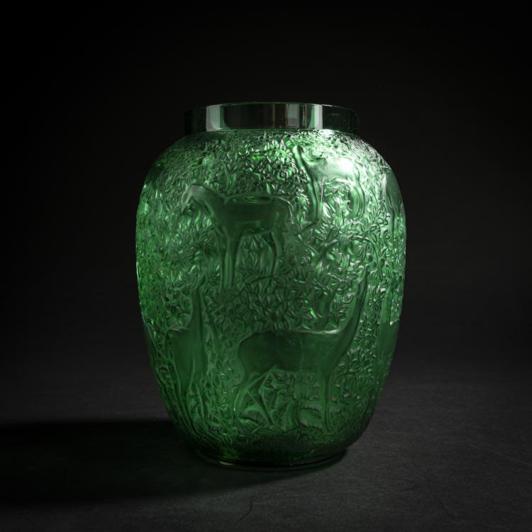 Hauptbild zu Objekt, Vase 'Biches', 1932, Ren&eacute; Lalique, Lalique, Wingen-sur-Moder, 159A 68