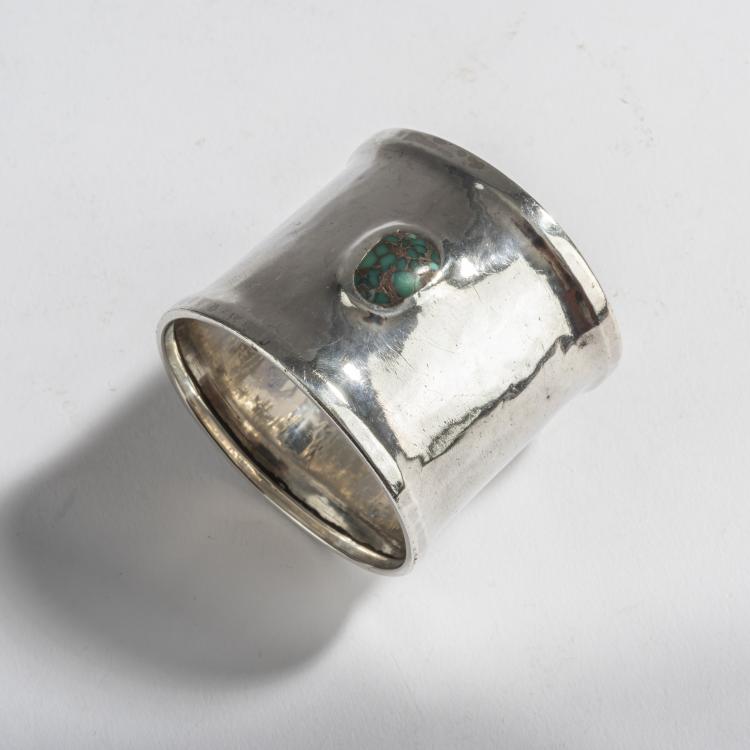 Hauptbild zu Objekt, Serviettenring, 1910-14, Johannes Ludovicus Mathieu Lauweriks, Hagener Silberschmiede; Zwollo, Frans, 160A 26