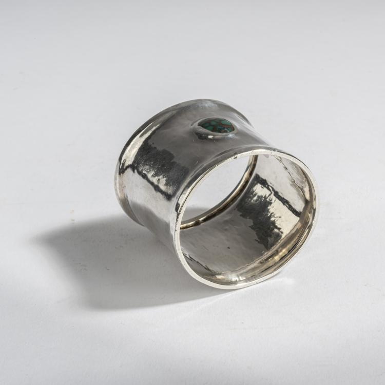 Bild 1 zu Objekt, Serviettenring, 1910-14, Johannes Ludovicus Mathieu Lauweriks, Hagener Silberschmiede; Zwollo, Frans, 160A 26