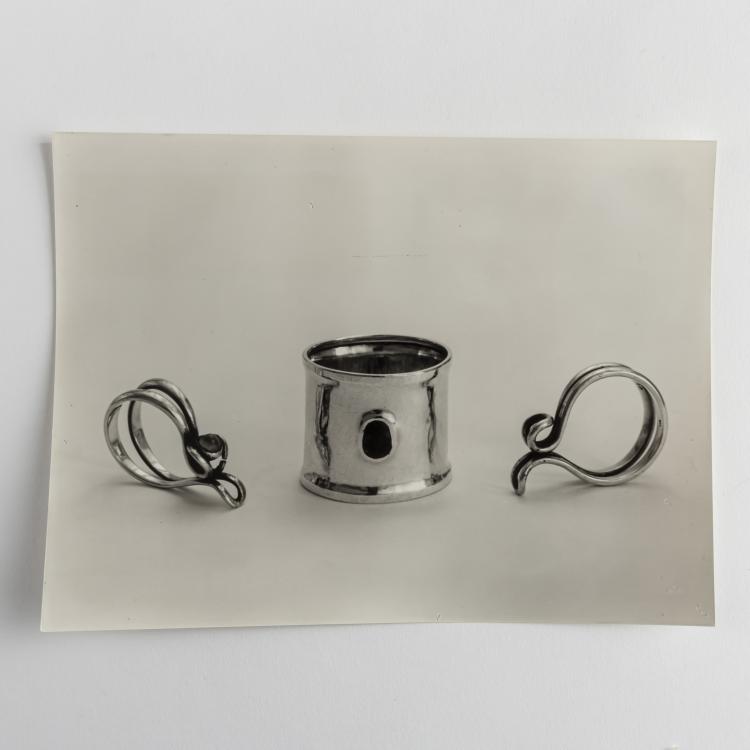 Bild 3 zu Objekt, Serviettenring, 1910-14, Johannes Ludovicus Mathieu Lauweriks, Hagener Silberschmiede; Zwollo, Frans, 160A 26