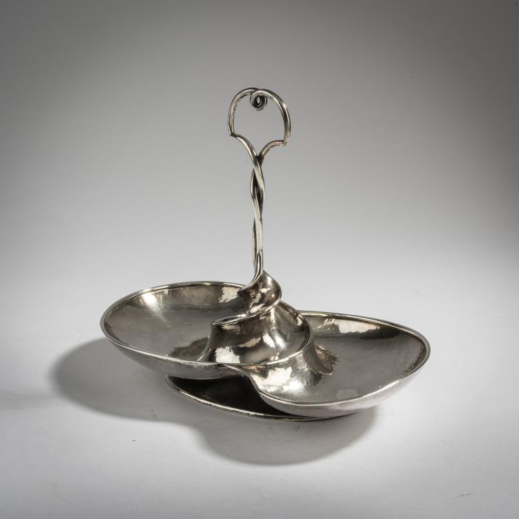 Bild 2 zu Objekt, Candy bowl, 1913, Johannes Ludovicus Mathieu Lauweriks, Hagener Silberschmiede; Zwollo, Frans, 160A 30