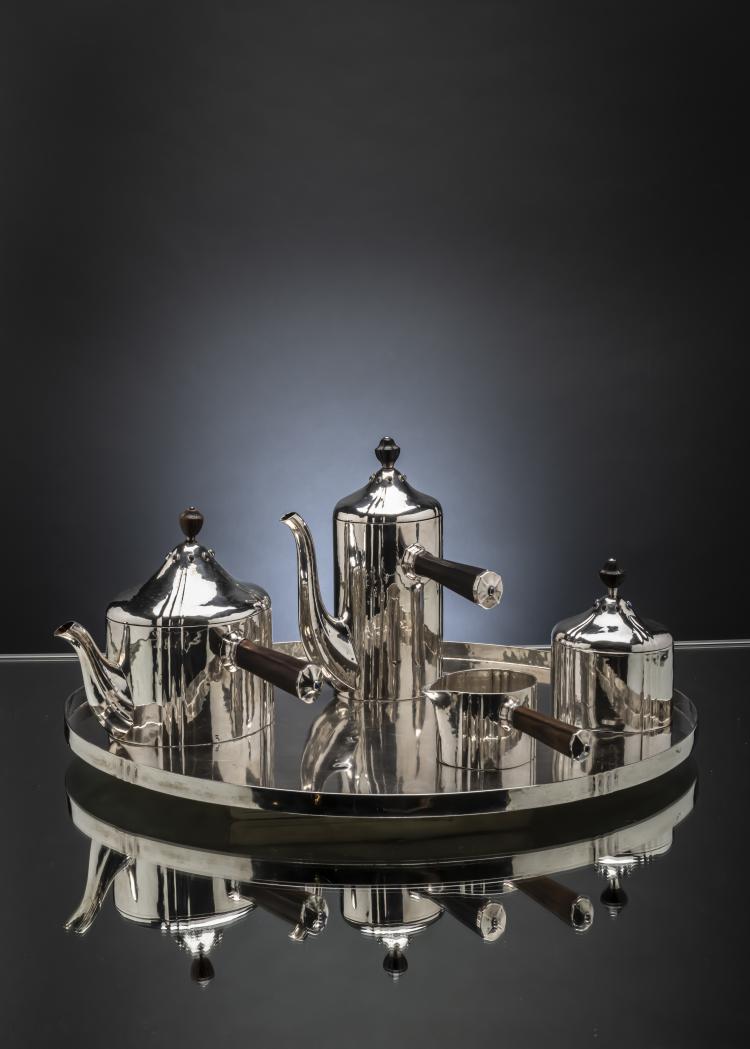 Bild 3 zu Objekt, Kaffee- und Teeservice, um 1920, Josef Hoffmann, Wiener Werkst&auml;tte, 160A 63