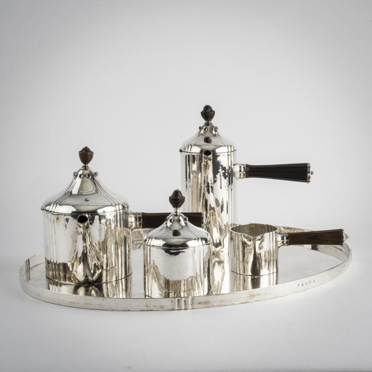 Bild 7 zu Objekt, Kaffee- und Teeservice, um 1920, Josef Hoffmann, Wiener Werkst&auml;tte, 160A 63