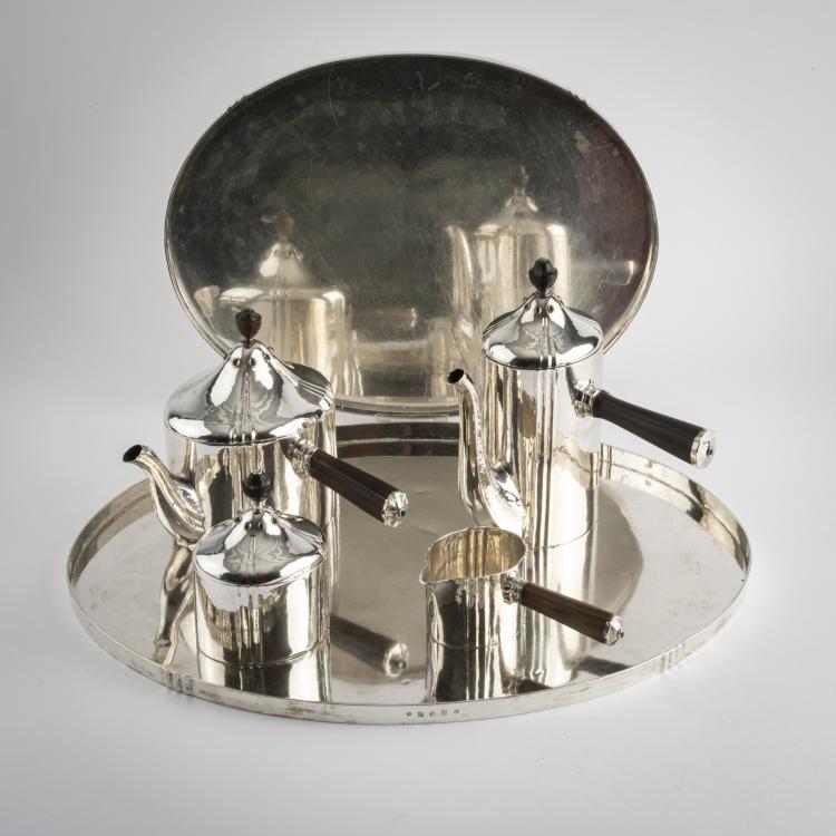 Bild 9 zu Objekt, Kaffee- und Teeservice, um 1920, Josef Hoffmann, Wiener Werkst&auml;tte, 160A 63