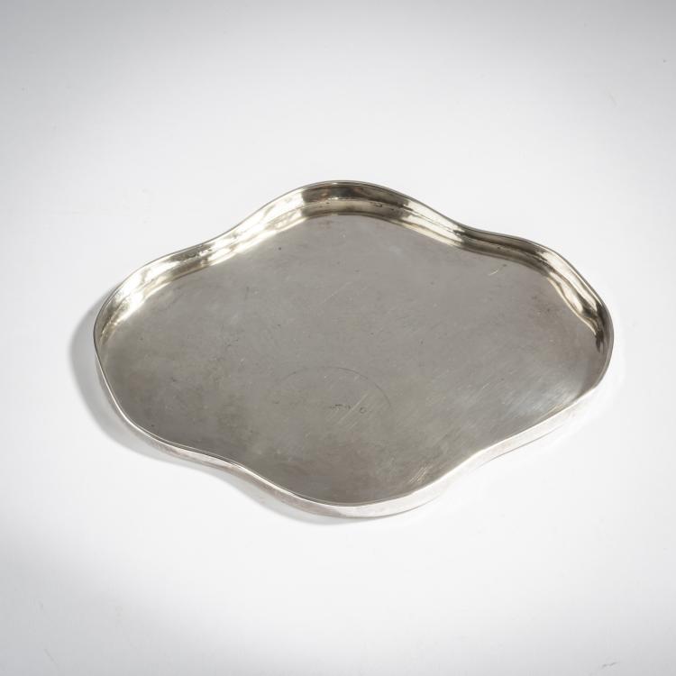 Bild 1 zu Objekt, Small tray, 1910-14, Frans Zwollo, Hagener Silberschmiede; Zwollo, Frans, 160A 28