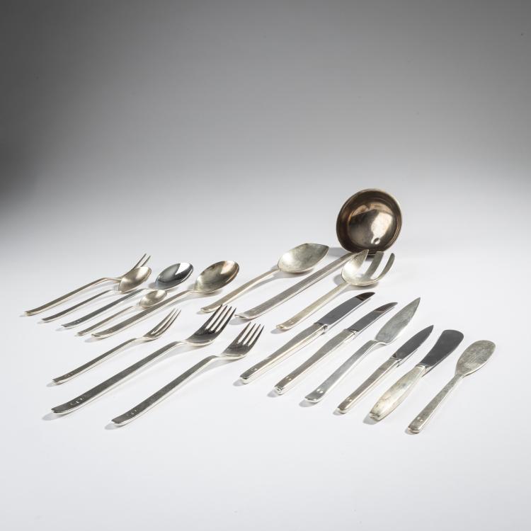 Bild 2 zu Objekt, Flatware '784/84' for 16, 1952, Carl Pott, Pott, C. Hugo, Solingen, 161C 508