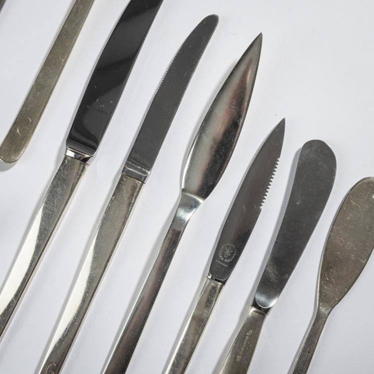 Bild 3 zu Objekt, Flatware '784/84' for 16, 1952, Carl Pott, Pott, C. Hugo, Solingen, 161C 508