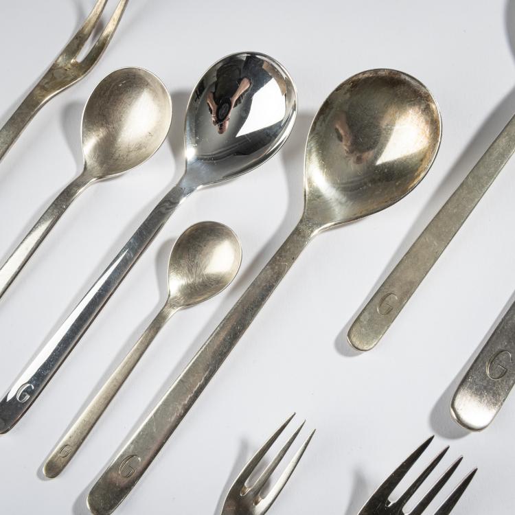 Bild 4 zu Objekt, Flatware '784/84' for 16, 1952, Carl Pott, Pott, C. Hugo, Solingen, 161C 508