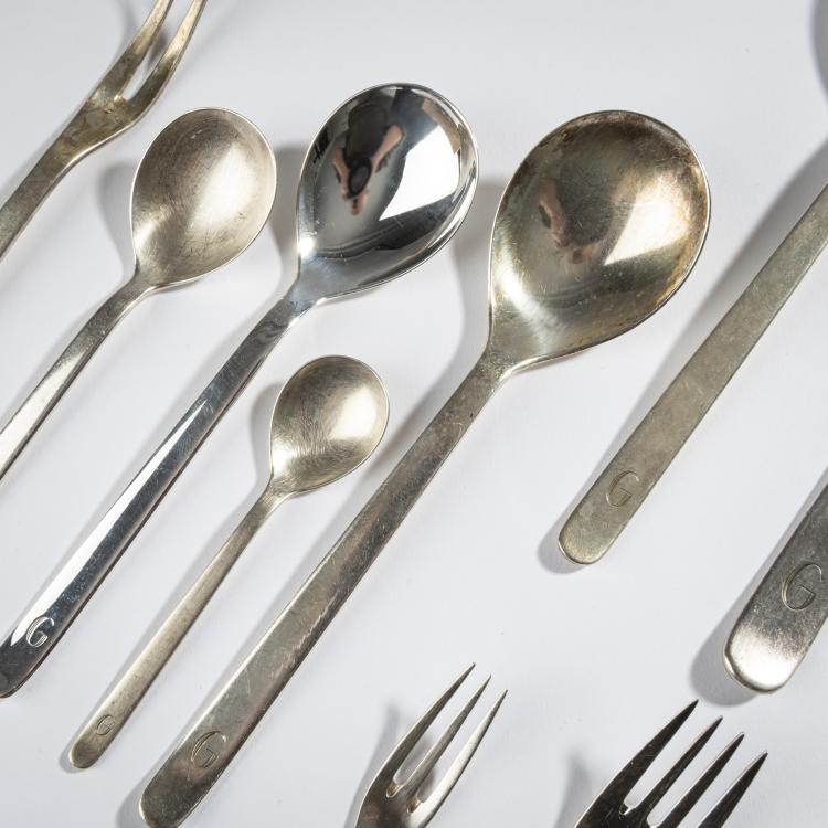 Bild 5 zu Objekt, Flatware '784/84' for 16, 1952, Carl Pott, Pott, C. Hugo, Solingen, 161C 508