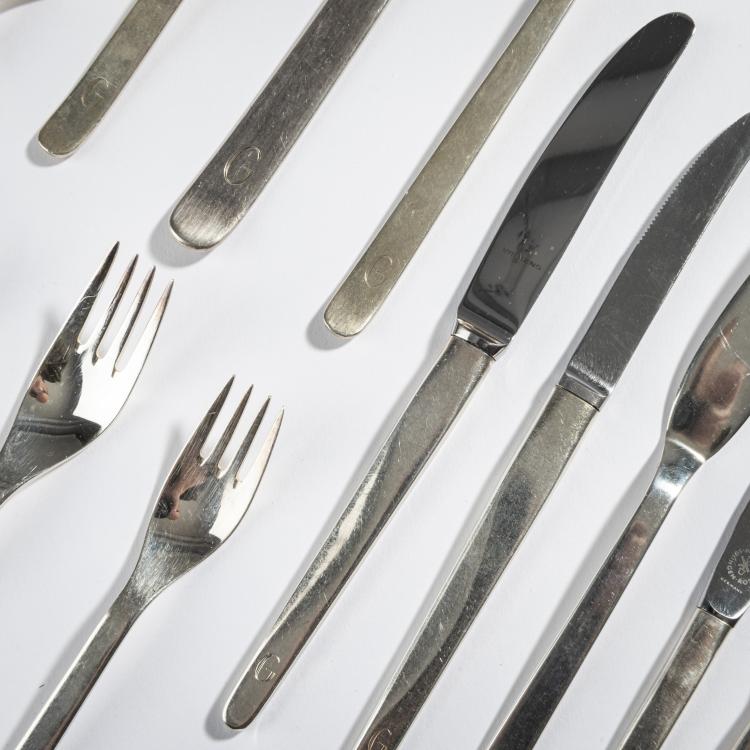 Bild 6 zu Objekt, Flatware '784/84' for 16, 1952, Carl Pott, Pott, C. Hugo, Solingen, 161C 508
