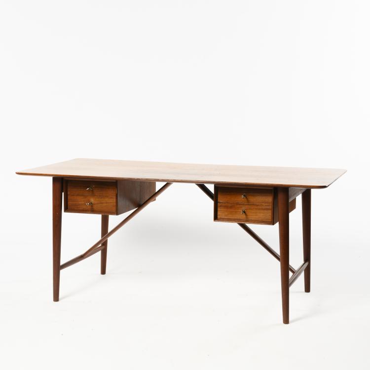 Bild 3 zu Objekt, Schreibtisch '310', um 1955, Peter Hvidt,Orla M&oslash;lgaard-Nielsen, S&ouml;borg M&ouml;bler, S&ouml;borg, 160A 128