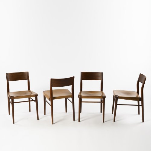 Vier Stühle, 1954
