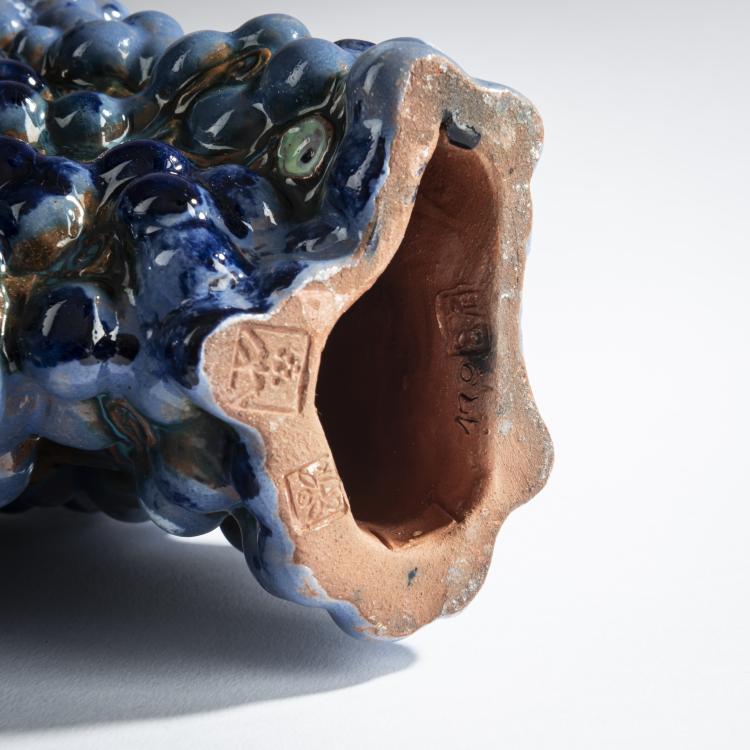 Bild 5 zu Objekt, 'Weintraubenbock', 1907-08, Michael Powolny, Vereinige Wiener und Gmundner Keramik, 160A 54