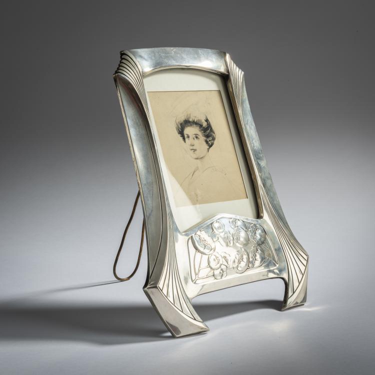 Hauptbild zu Objekt, Bilderrahmen, um 1906, Orvit-Metallwarenfabrik, 159C 476