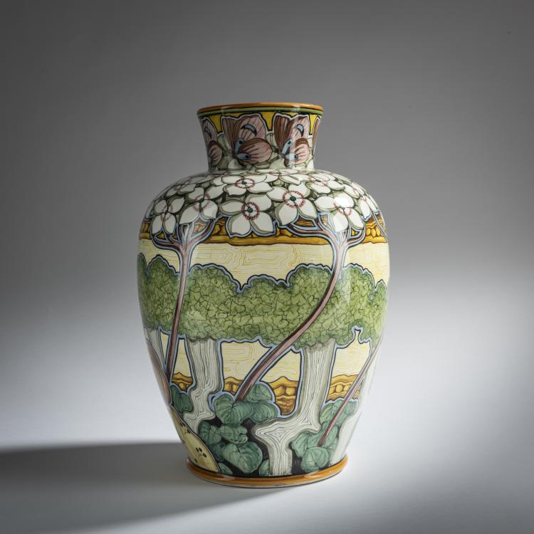 Bild 1 zu Objekt, Vase, um 1900, Societ&agrave; Ceramica di Colonnata, Sesto Fiorentino, 159C 595