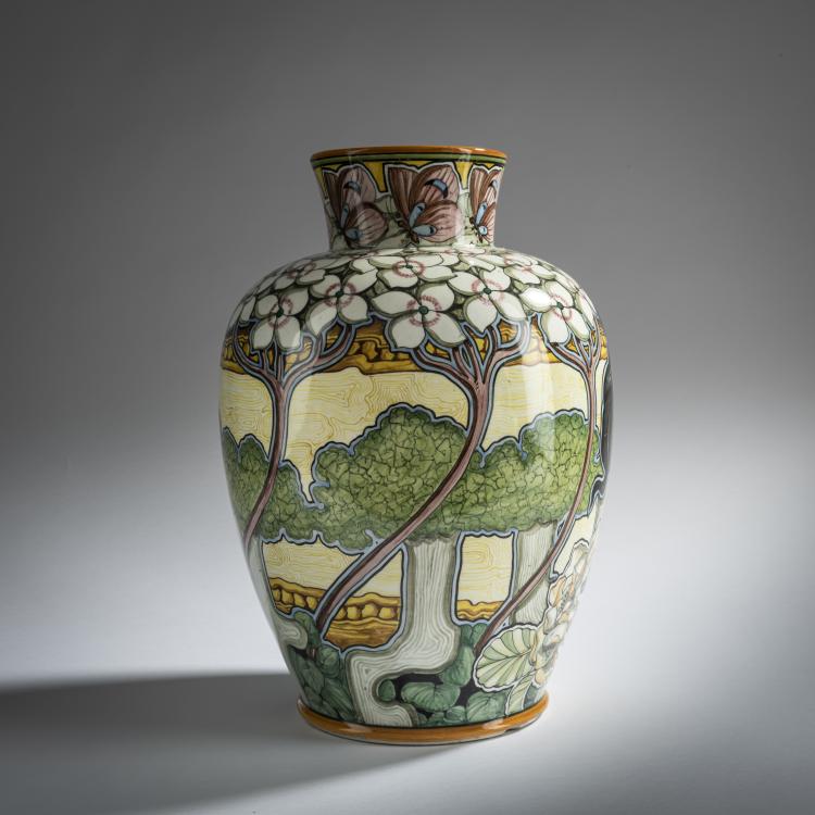 Bild 2 zu Objekt, Vase, um 1900, Societ&agrave; Ceramica di Colonnata, Sesto Fiorentino, 159C 595