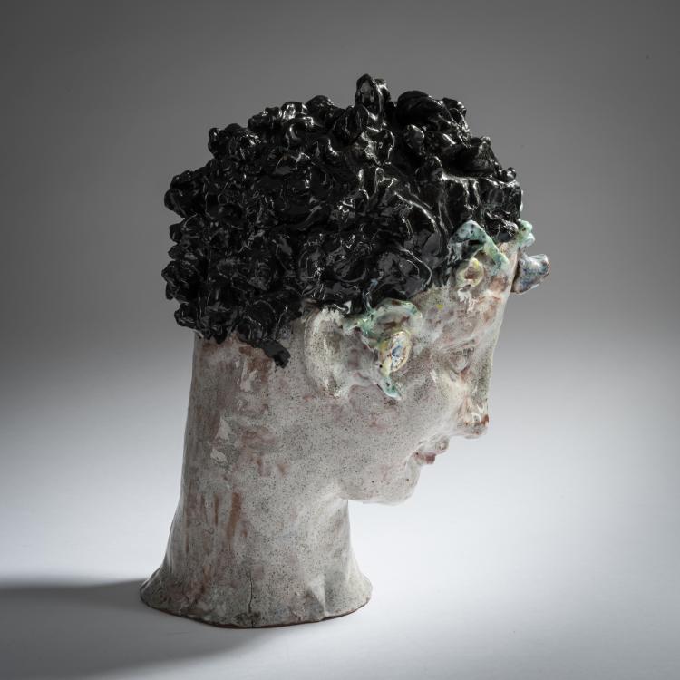 Bild 1 zu Objekt, Kopf, 1919, Reni Schaschl, Wiener Werkst&auml;tte, 159C 558