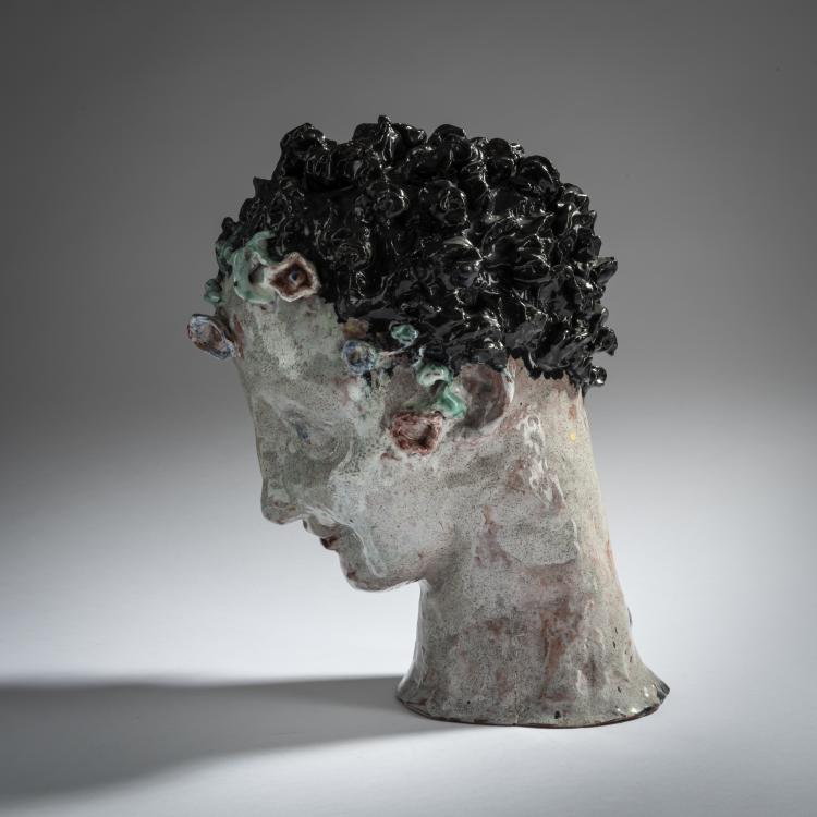 Bild 2 zu Objekt, Kopf, 1919, Reni Schaschl, Wiener Werkst&auml;tte, 159C 558