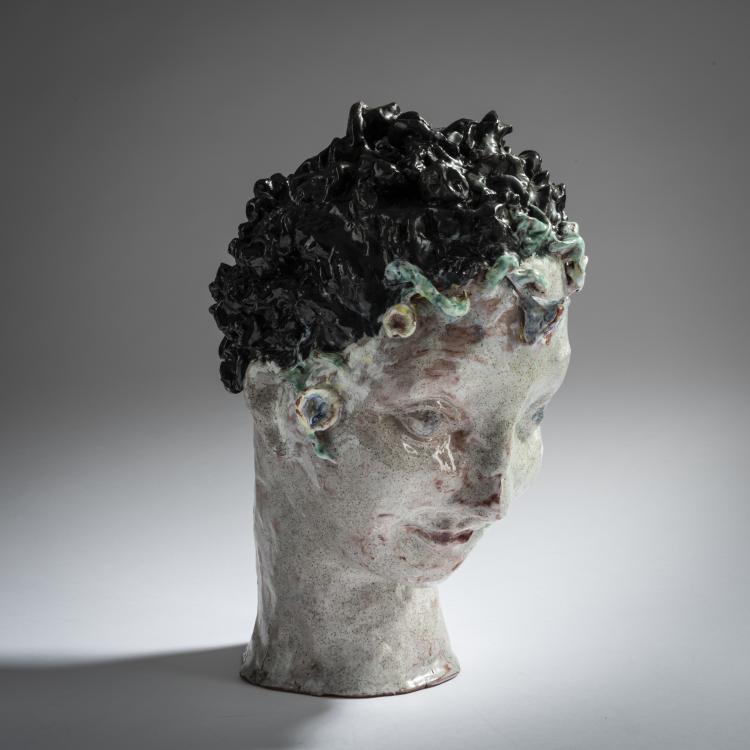 Bild 3 zu Objekt, Kopf, 1919, Reni Schaschl, Wiener Werkst&auml;tte, 159C 558