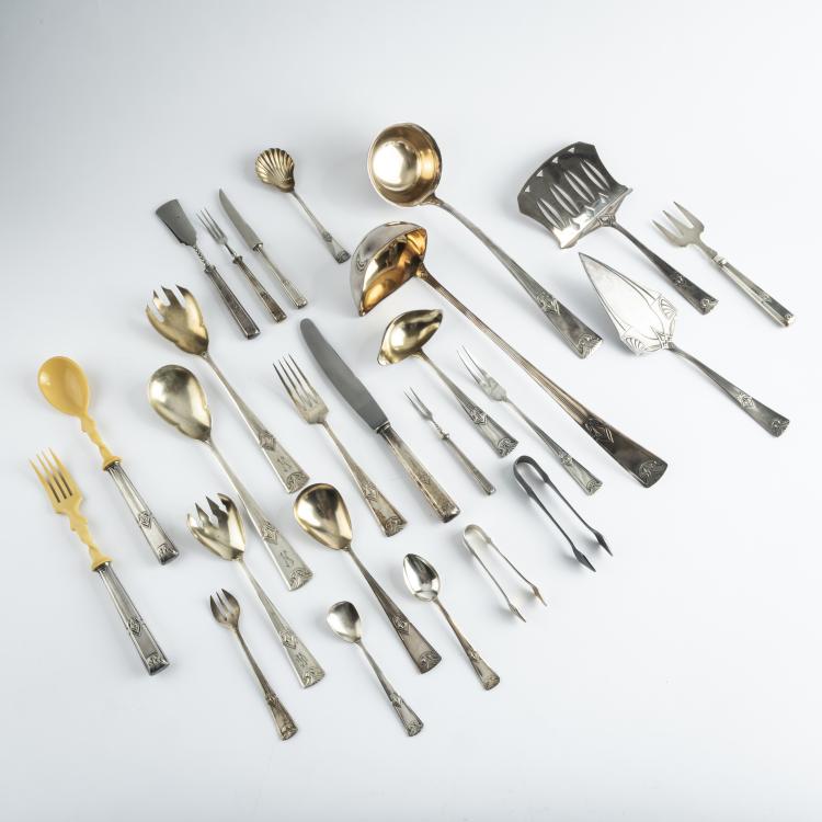 Bild 1 zu Objekt, Cutlery, c. 1905, Albert Mayer, WMF, Geislingen, 159C 460