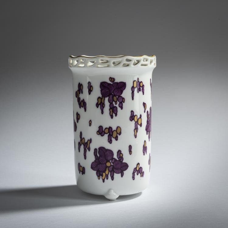 Hauptbild zu Objekt, Vase '872' with decor '831', 1906/07, Adelbert Niemeyer, Nymphenburg, KPM, 159C 519