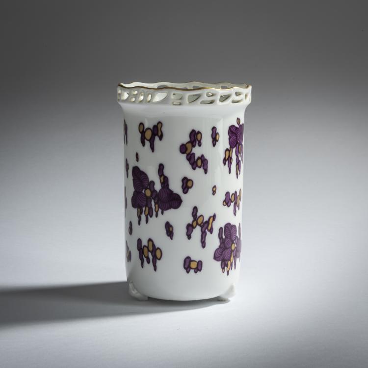 Bild 1 zu Objekt, Vase '872' with decor '831', 1906/07, Adelbert Niemeyer, Nymphenburg, KPM, 159C 519