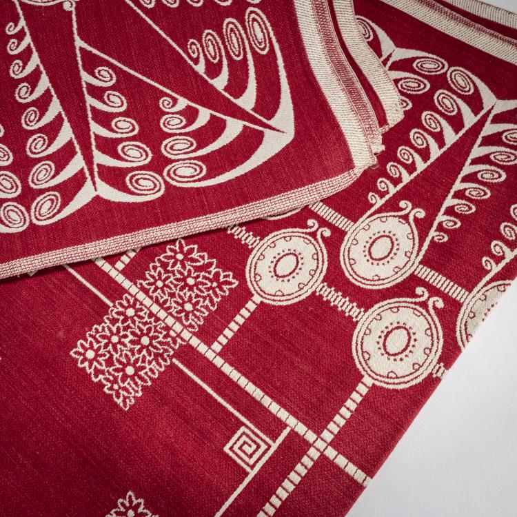 Bild 1 zu Objekt, Tablecloth, c. 1904, Hans Christiansen (attributed), Marx & Kleinberger, Frankfurt (zugeschrieben), 159C 659