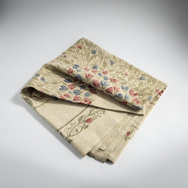 Hauptbild zu Objekt, Tablecloth, c. 1910, Adelbert Niemeyer (attributed), Weber, Carl, Oerlinghausen (zugeschrieben), 159C 663