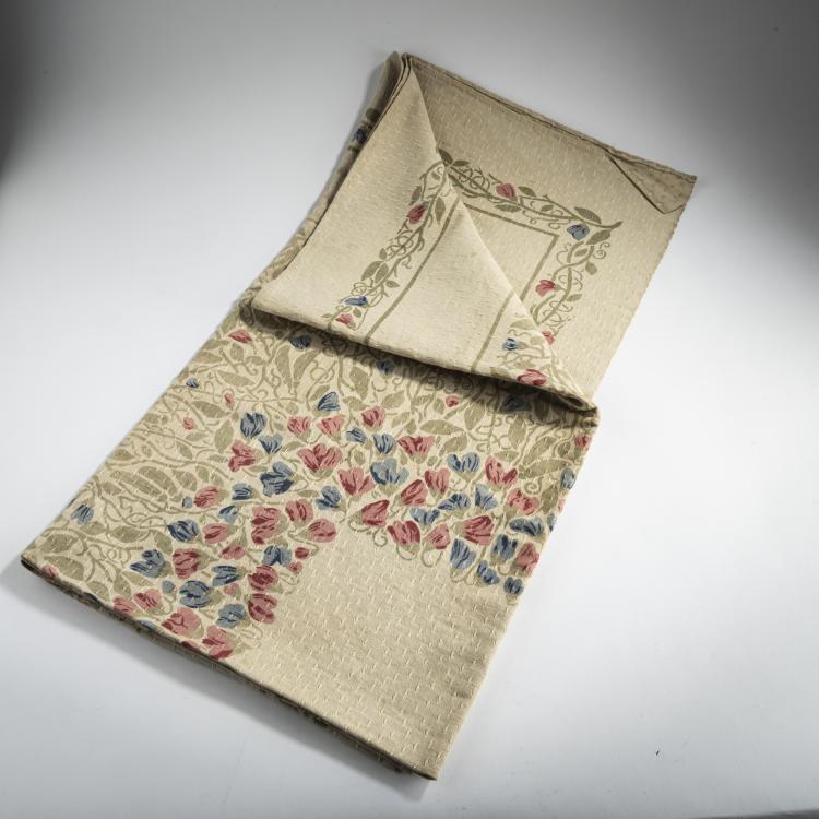 Bild 1 zu Objekt, Tablecloth, c. 1910, Adelbert Niemeyer (attributed), Weber, Carl, Oerlinghausen (zugeschrieben), 159C 663