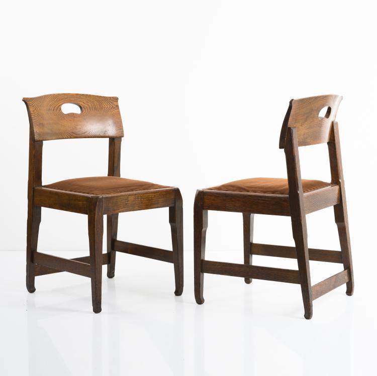 Bild 7 zu Objekt, 2 chairs, 1902, Richard Riemerschmid, Dresdener Werkst&auml;tten, Hellerau, 159C 643
