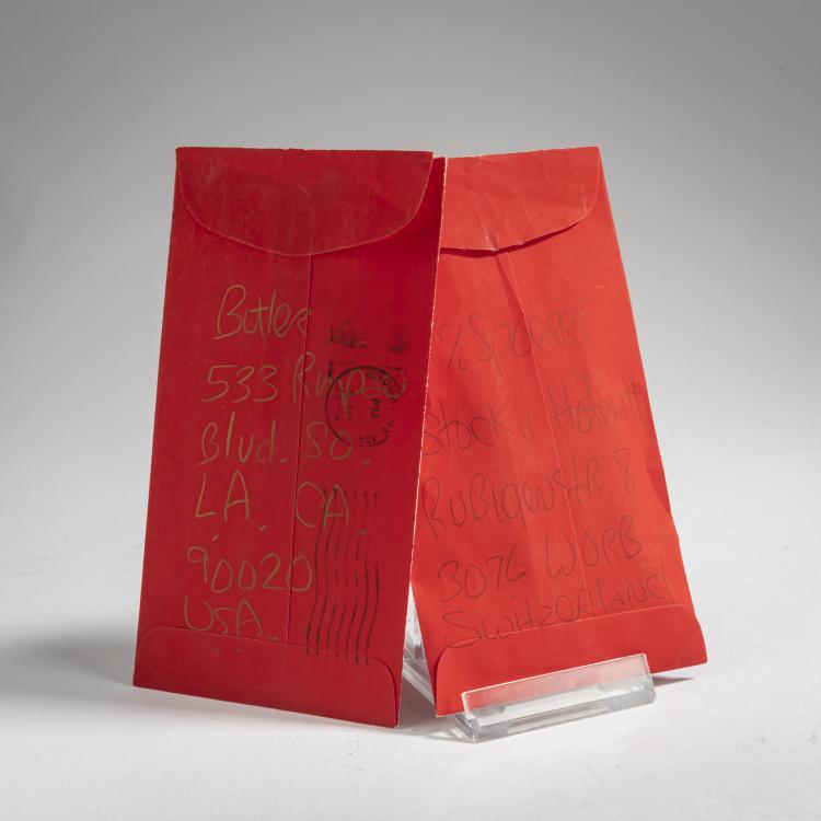 Bild 2 zu Objekt, Zwei Arbeiten auf Papier, ca. 1980, James Lee Byars, 160C 526