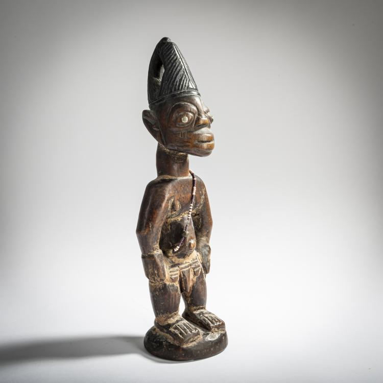 Hauptbild zu Objekt, Zwillingsfigur 'Ibedji', Yoruba, 160C 638
