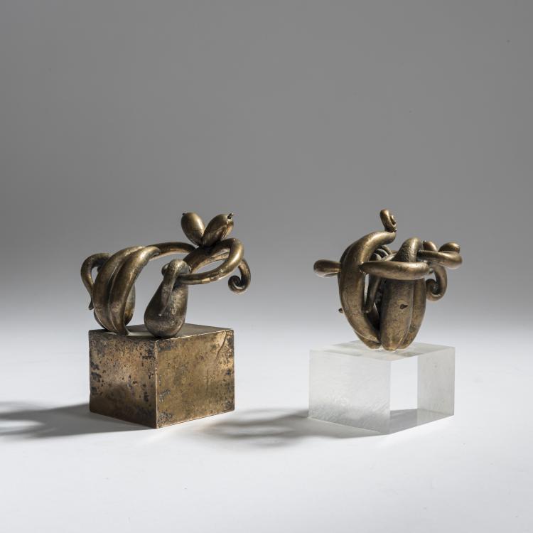 Hauptbild zu Objekt, Zwei Figuren, 1968, Alfred Aschauer, 160C 484