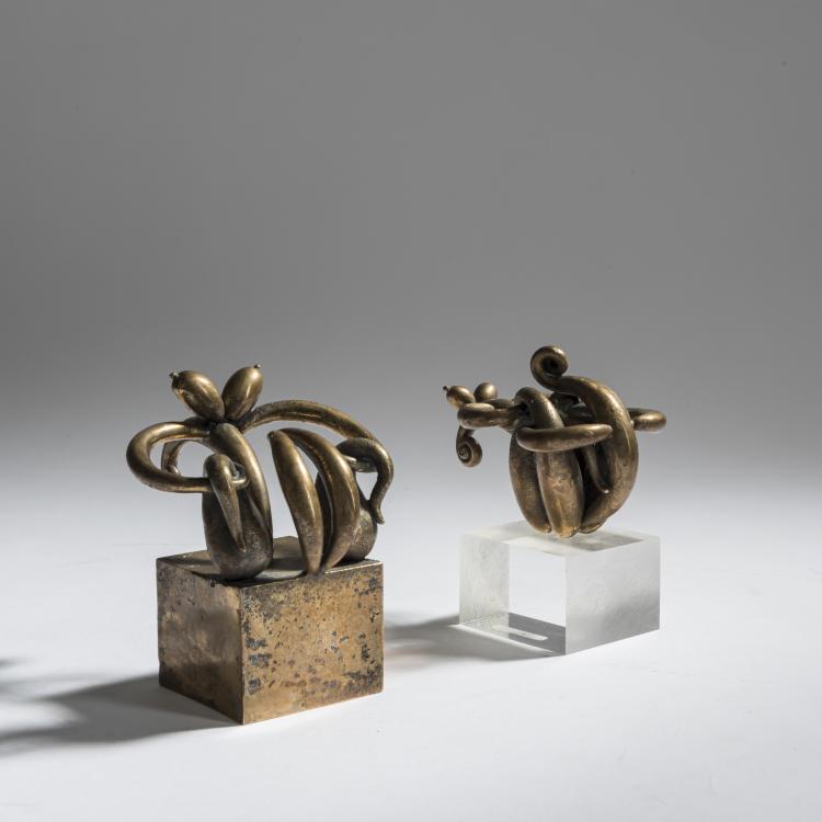 Bild 1 zu Objekt, Zwei Figuren, 1968, Alfred Aschauer, 160C 484