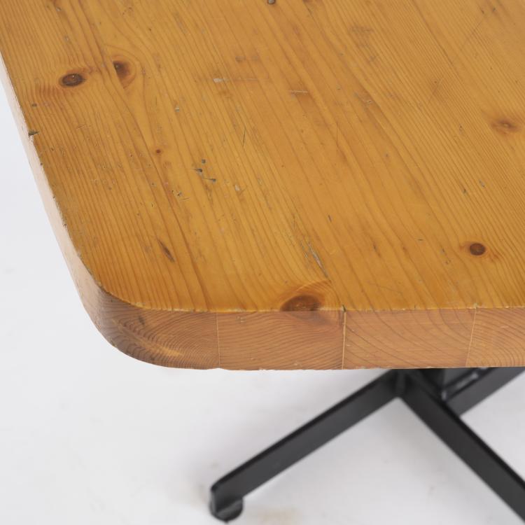 Bild 1 zu Objekt, 'Les Arcs' table, 1968, Charlotte Perriand, Steph Simon, Paris (zugeschrieben), 160A 110