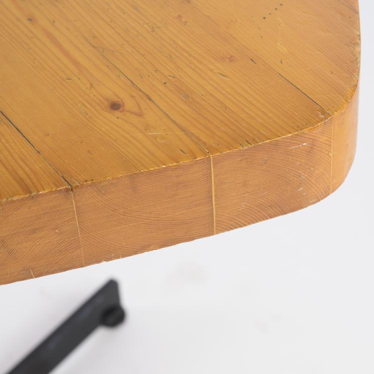 Bild 3 zu Objekt, 'Les Arcs' table, 1968, Charlotte Perriand, Steph Simon, Paris (zugeschrieben), 160A 110