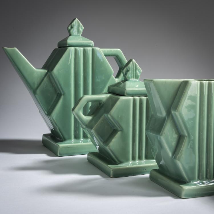 Bild 1 zu Objekt, Coffee service, c. 1928/29, J. Martin Stangl, Fulper Pottery, Flemington, NJ, 159C 586