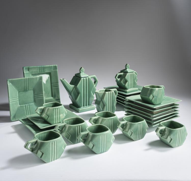 Bild 2 zu Objekt, Coffee service, c. 1928/29, J. Martin Stangl, Fulper Pottery, Flemington, NJ, 159C 586