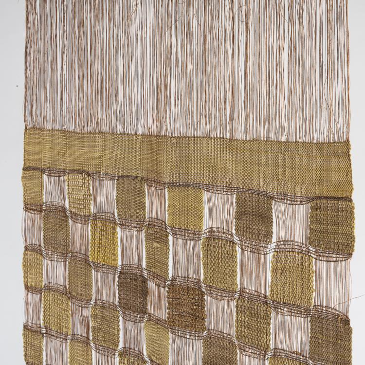 Bild 2 zu Objekt, Wandbehang, um 1926, Anni Albers (zugeschrieben), Bauhaus, Dessau (zugeschrieben), 160A 69