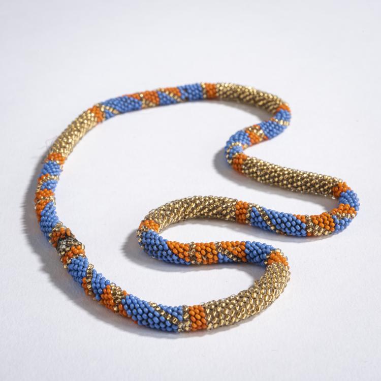 Bild 2 zu Objekt, Glasperlenkette, um 1920, Maria Likarz, Wiener Werkst&auml;tte, 159C 492