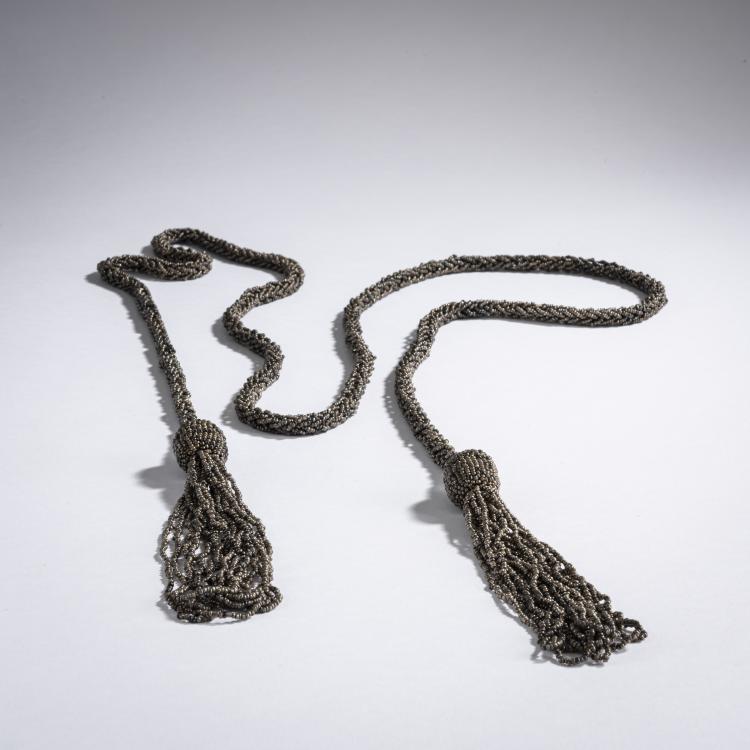Bild 1 zu Objekt, Beaded necklace, c. 1920, Maria Likarz, Wiener Werkst&auml;tte, 159C 494