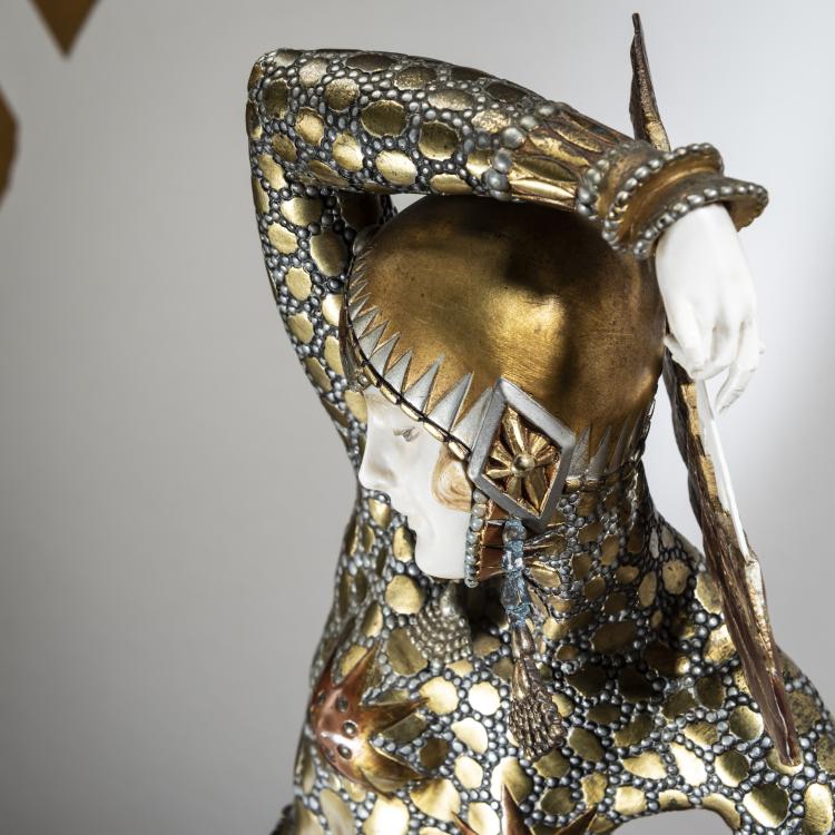 Bild 3 zu Objekt, 'Danseuse au &eacute;ventail', c. 1925, Dem&egrave;tre H. Chiparus, 159C 348