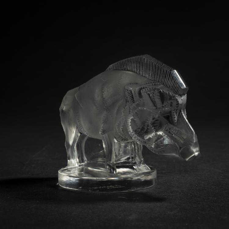 Hauptbild zu Objekt, Briefbeschwerer 'Sanglier', 1929, Ren&eacute; Lalique, Lalique, Wingen-sur-Moder, 159A 16