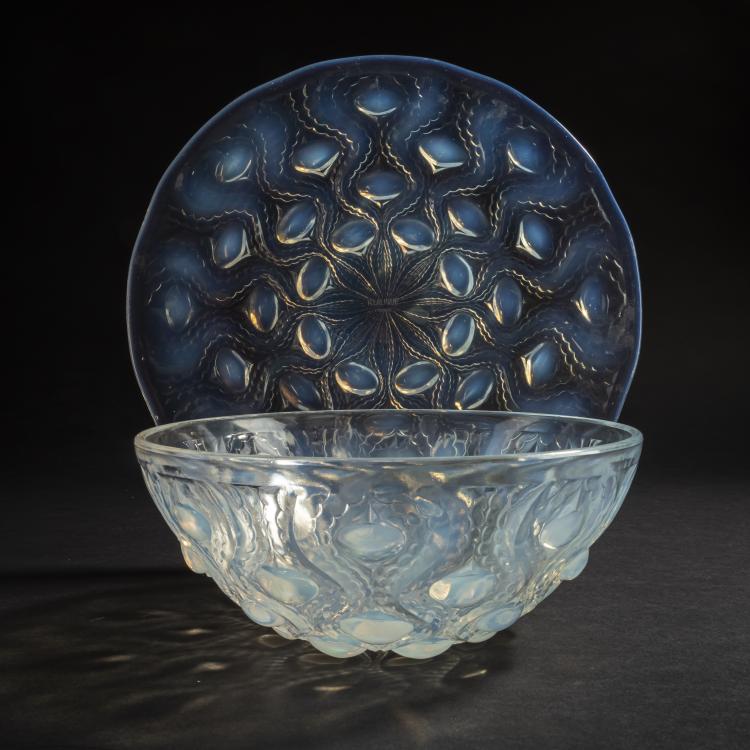 Bild 3 zu Objekt, Schale und Teller 'Bulbes N&deg; 2', 1935, Ren&eacute; Lalique, Lalique, Ren&eacute;, Wingen-sur-Moder, 159A 34